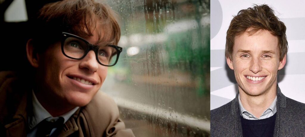 EDDIE REDMAYNE FOR THE THEORY OF EVERYTHING (2014)
